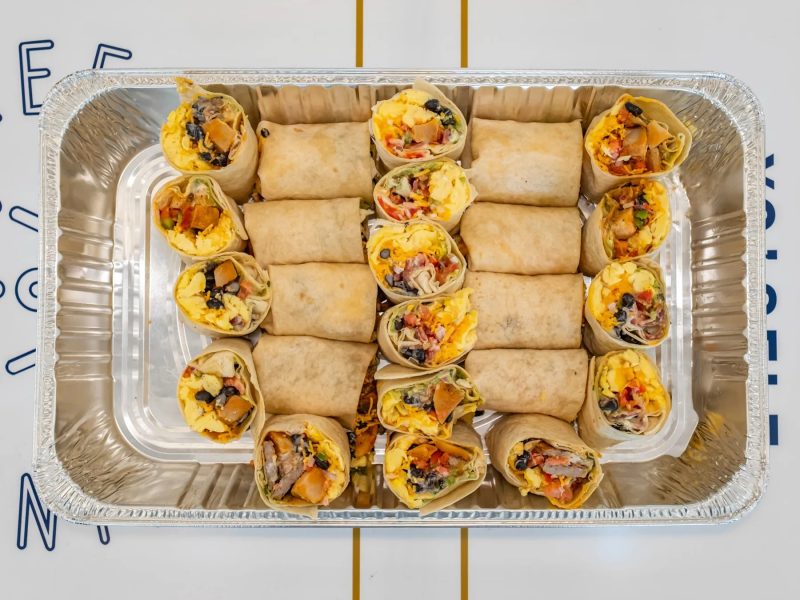 Breakfast Burrito Platter