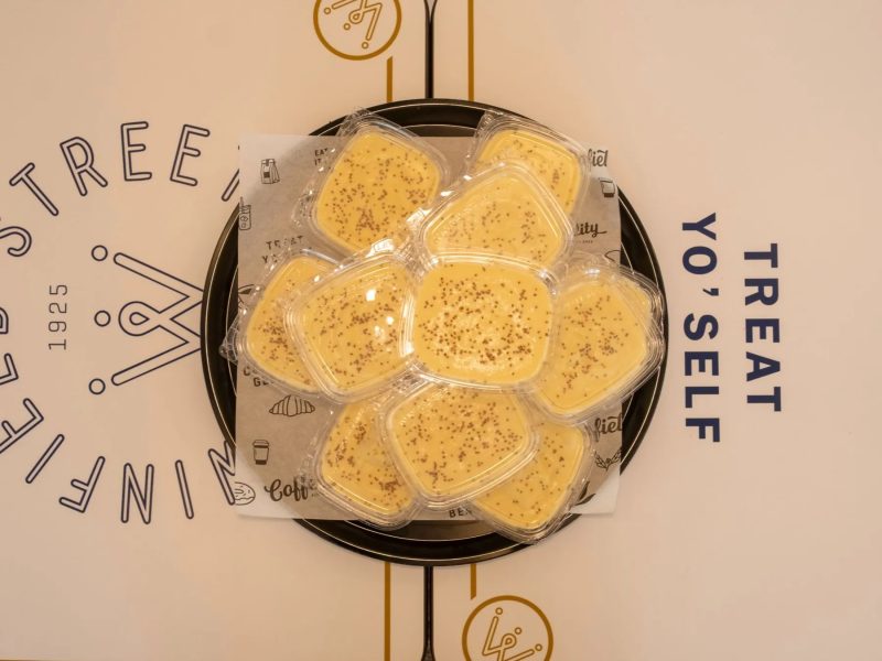 Passion Fruit Mousse Tray